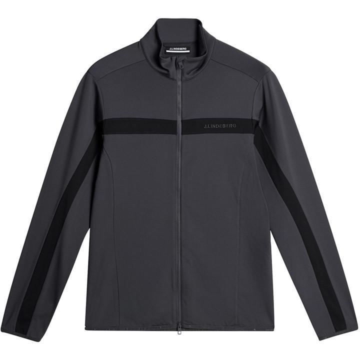 J Lindeberg Golf Men's Grey Jarvis Mid Layer Pullover in Size L, Sports Direct