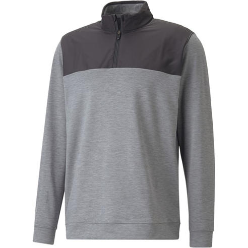 Puma - Puma Cloudspun Colorblock 1/4 Zip Jumper Mens