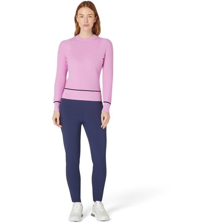Callaway Women's Pink Stitch Pullover Jumper in Size 10, Sports Direct