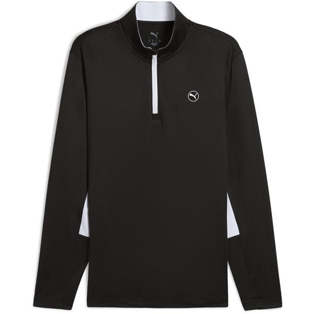 Puma Black - Puma - Men's Pure Quarter-Zip Pullover Jumper