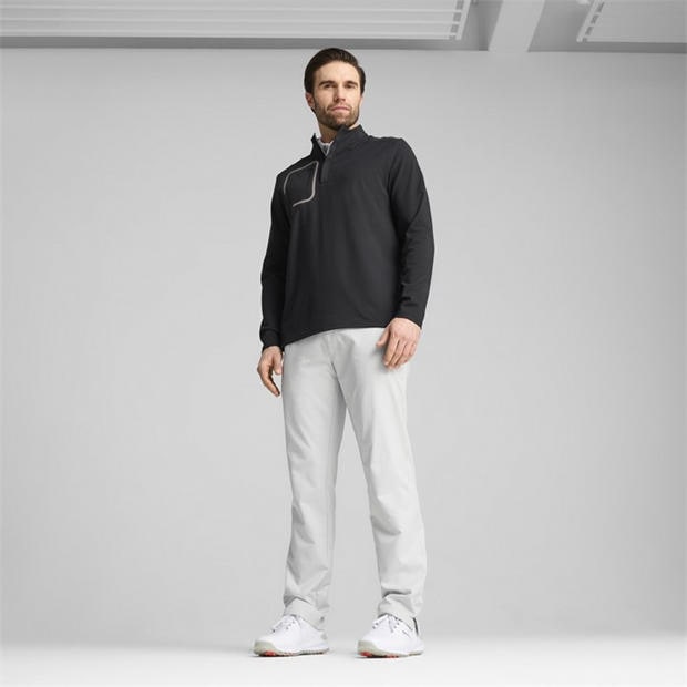 Puma Black - Puma - Puma Cloudspun Tech 1/4 Zip Jumper Mens