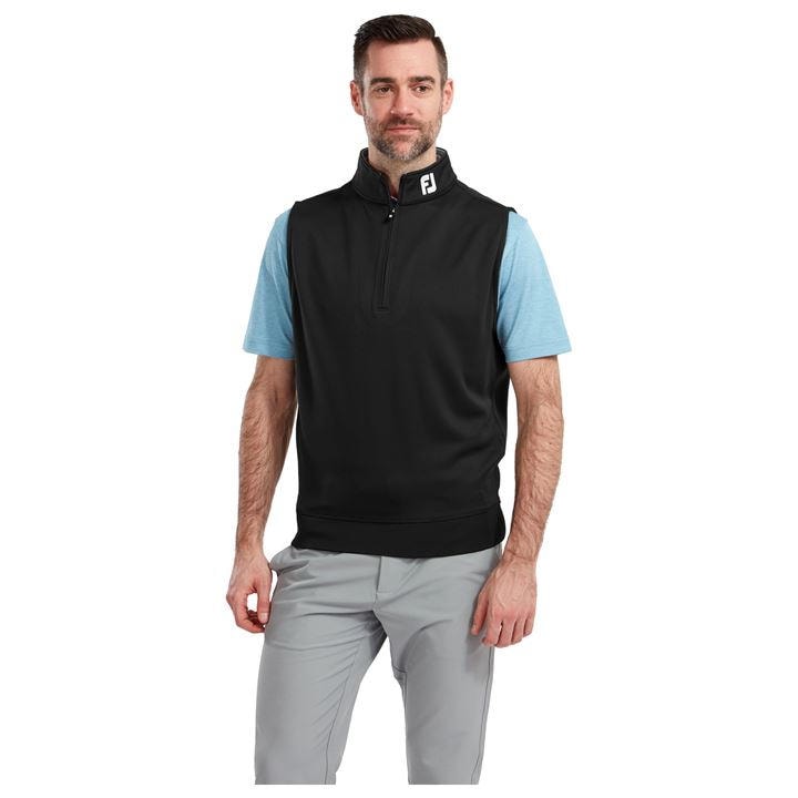 Footjoy Men's Black Chill Out Vest in Size XL, Sports Direct