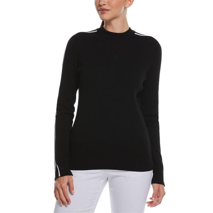 Callaway Women's Black Crew Neck Jumper in Size 14, Sports Direct