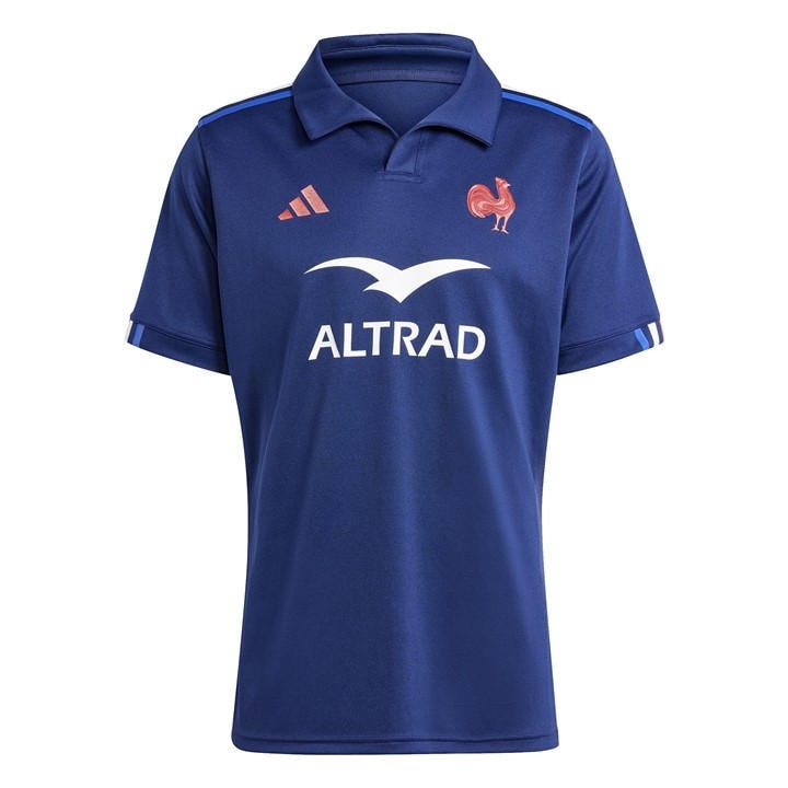 France  Men's   Rugby Home Shirt 2024 , Football by adidas in Size 3XL, Sports Direct