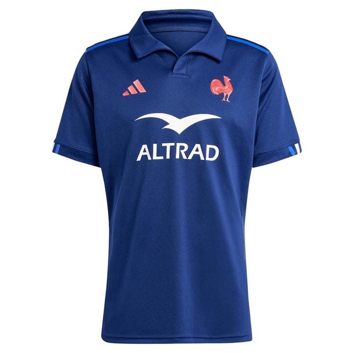 France  Men's   Rugby Sevens Shirt 2024 , Football by adidas in Size 2XL, Sports Direct
