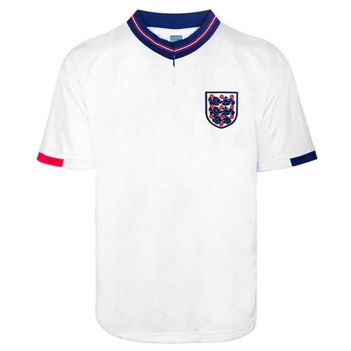 England  Men's   Home Shirt 1988/89, Football by Score Draw in Size L, Sports Direct