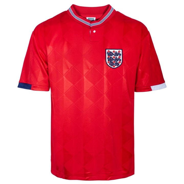 England  Men's   Away Shirt 1988/89, Football by Score Draw in Size XL, Sports Direct