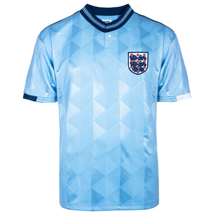 England  Men'   Third Shirt 1988/89, Football by Score Draw in Size S, Sports Direct