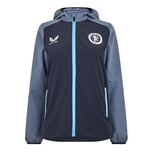 Castore - Women's Aston Villa Licensed Rain Anorak Jacket