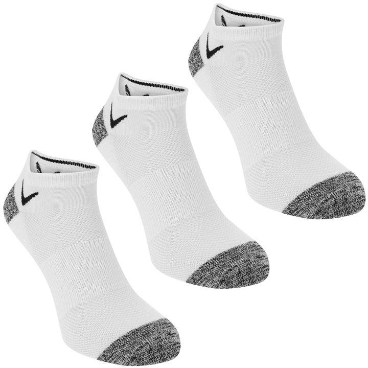 Callaway Men's White 3 Pack Socks in Size 7 - 11, Sports Direct