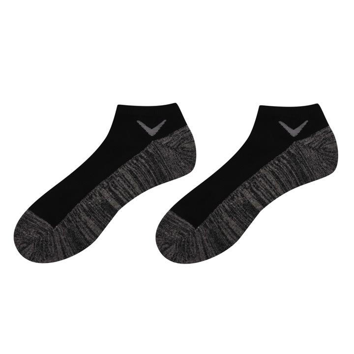 Callaway Men's Black 3 Pack Socks in Size 7 - 11, Sports Direct