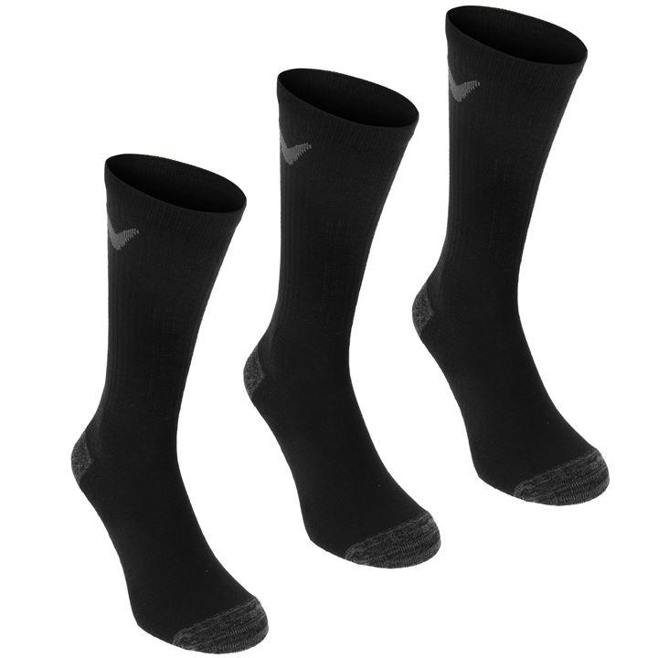 Callaway Men's Black Opti Dri 3 Pack Golf Socks in Size 7 - 11, Sports Direct
