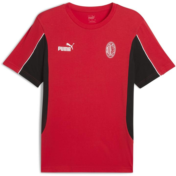 Ac Milan  Men's   Ftblarchive T-Shirt , Football by Puma in Size M, Sports Direct