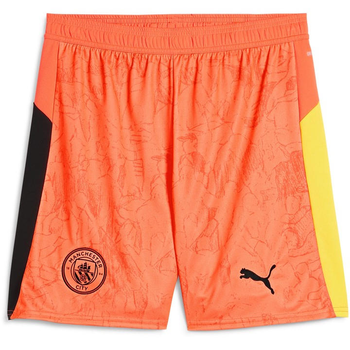 Manchester City  Men's  X Kidssuper  Goalkeeper Shorts 25/26 , Football by Puma in Size M, Sports Direct