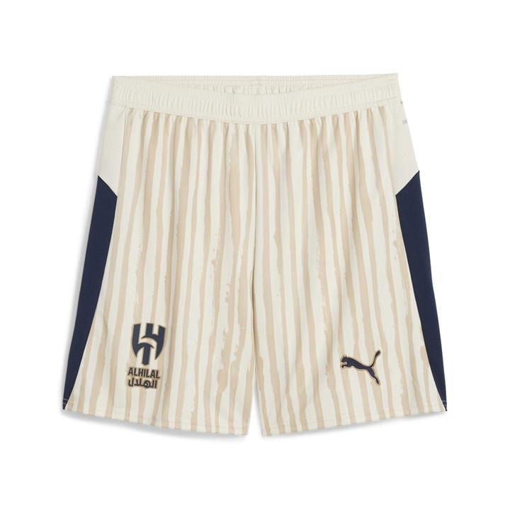 Puma Men's Beige Al Hilal Club World Cup Goalkeeper Shorts 2025 2026  in Size XL, Sports Direct