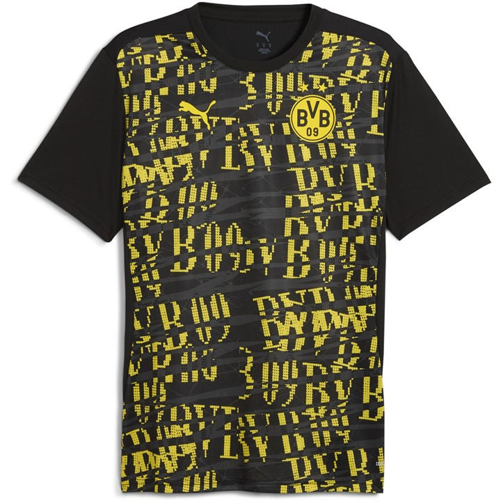 Borussia Dortmund  Men's   Pre Match Shirt , Football by Puma in Size XL, Sports Direct