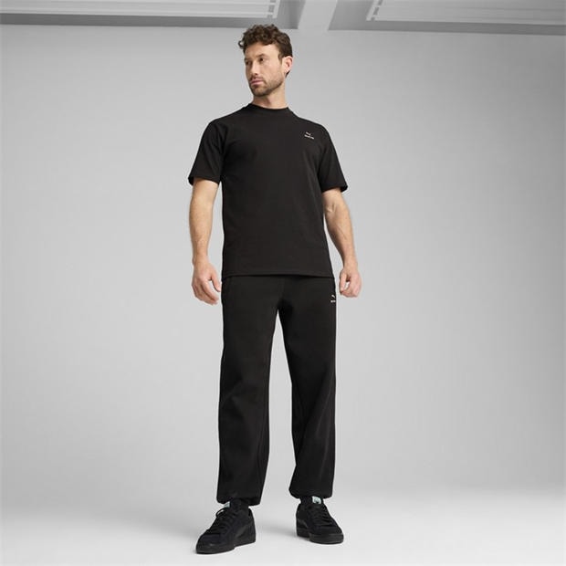 Czarny/Granola - Puma - Borussia Dortmund MMQ T-Shirt Mens