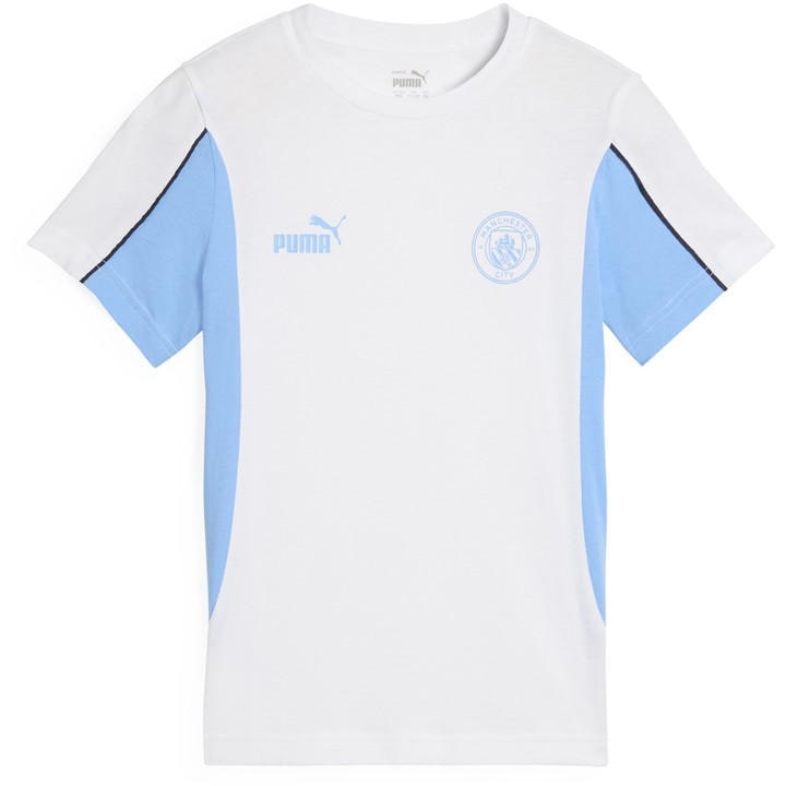 Manchester City  Men's   Football Archive T-Shirt, Football by Puma in Size XL, Sports Direct