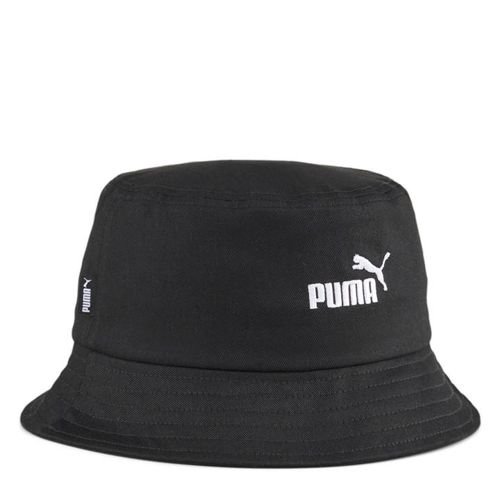 Puma  Black  No Logo Bucket Hat in Size S - M, Sports Direct