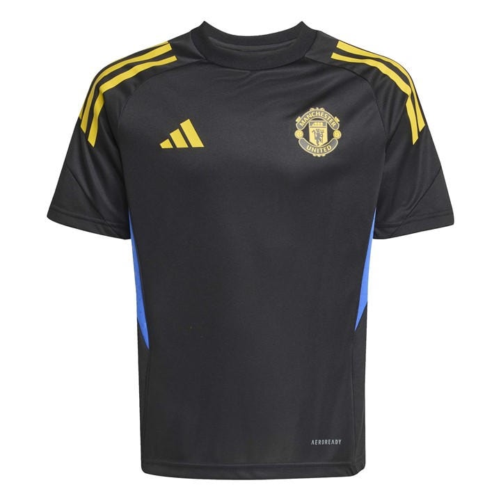Manchester United  Boys   Cup Training Shirt 25/26 , Football by adidas in Size 11 - 12 Years, Sports Direct
