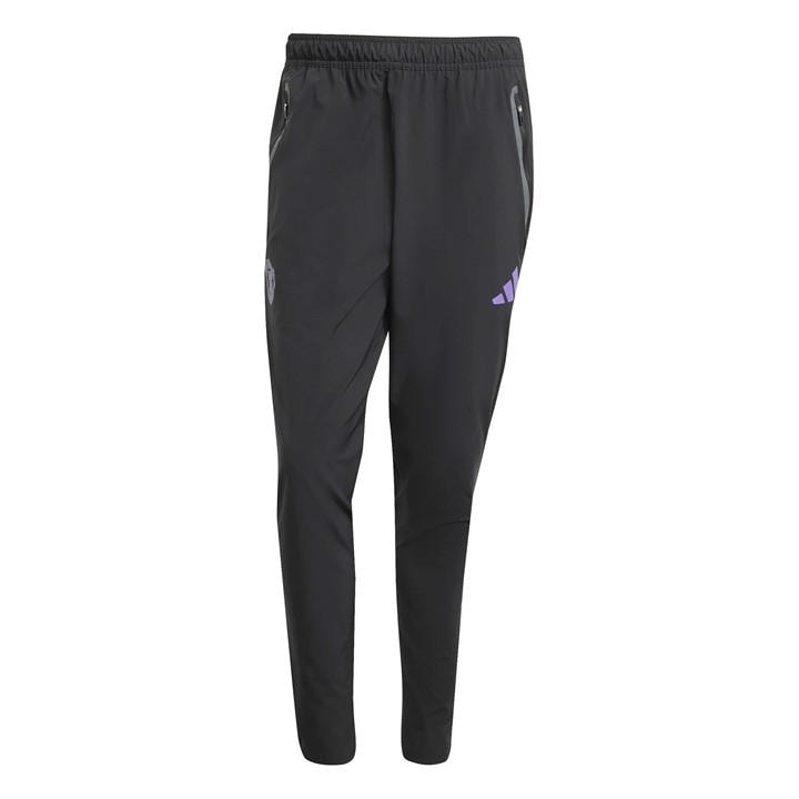 Manchester United  Men'   Travel Tracksuit Bottoms 25/26, Football by adidas in Size S, Sports Direct