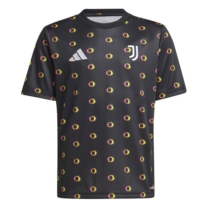 Juventus  Boys   Pre Match Shirt 24/25 , Football by adidas in Size 11 - 12 Years, Sports Direct