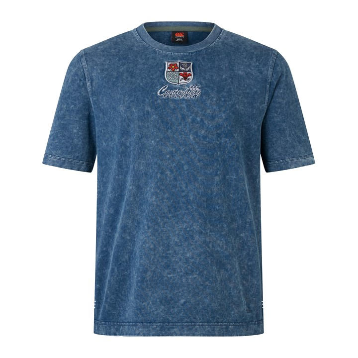 Canterbury Men's Blue British & Irish Lions Heritage T-Shirt 2025 in Size XS, Sports Direct