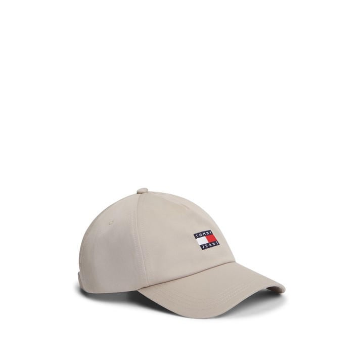 Tommy Jeans  Beige Heritage Core Baseball Cap, Sports Direct