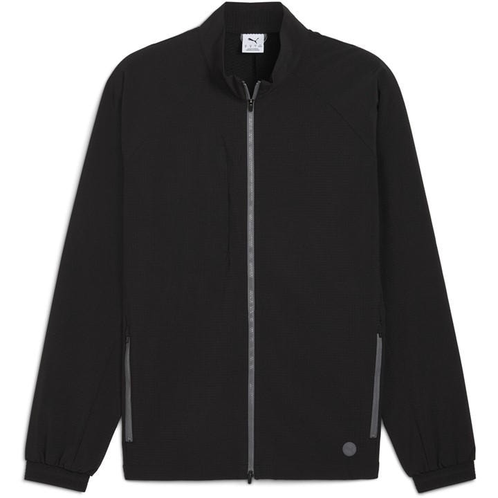 Puma Men's Black Cypress Softshell Performance Golf Jacket in Size L, Sports Direct