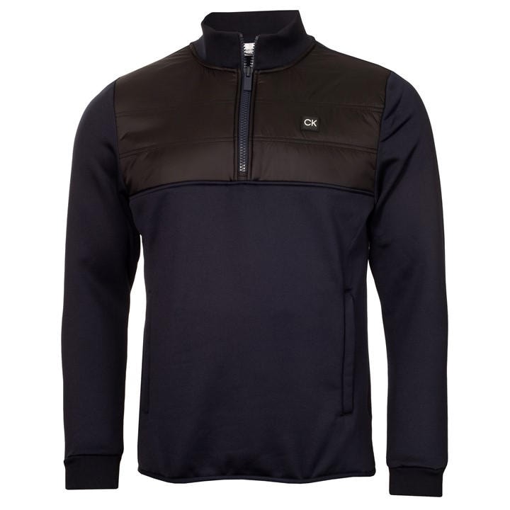 Calvin Klein Golf Men's Blue Half Zip Performance Jacket in Size XL, Sports Direct