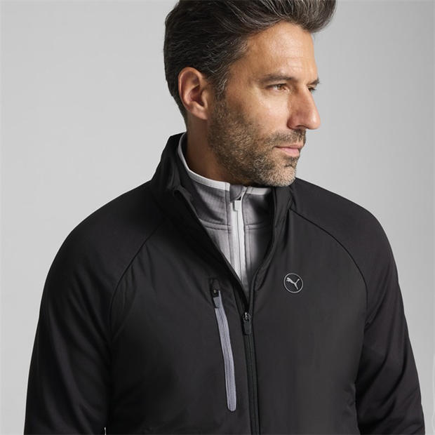 Black - Puma - Puma Hielands Jacket Golf Mens