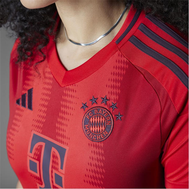 Red - adidas - FC Bayern Munich Home Shirt 2024 2025 Womens