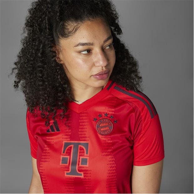 Red - adidas - FC Bayern Munich Home Shirt 2024 2025 Womens