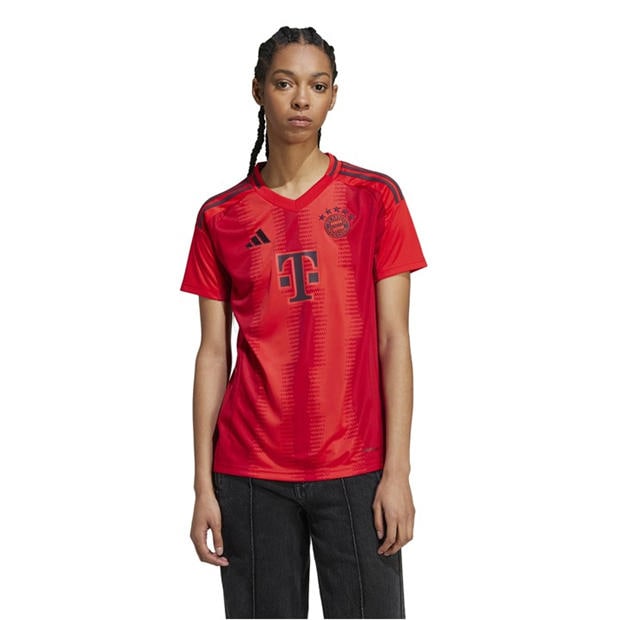 Red - adidas - FC Bayern Munich Home Shirt 2024 2025 Womens