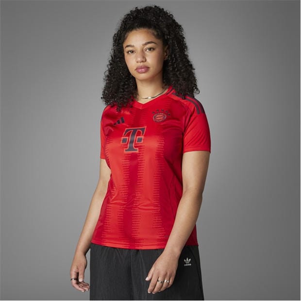 Red - adidas - FC Bayern Munich Home Shirt 2024 2025 Womens