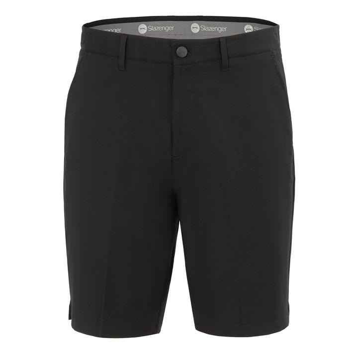 Slazenger Men's Black Performance Golf Short in Size 30, Sports Direct