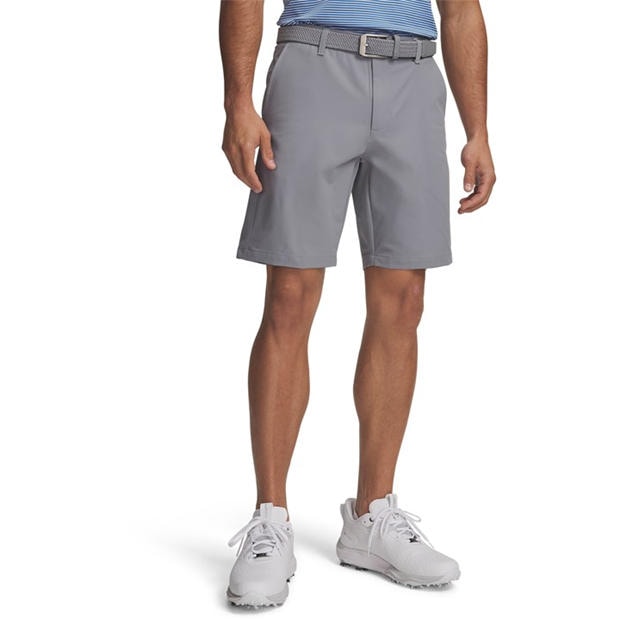 Steel / White - Under Armour - Matchplay Tapered Shorts Men's