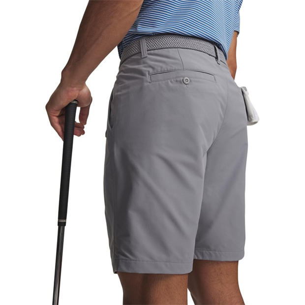 Steel / White - Under Armour - Matchplay Tapered Shorts Men's