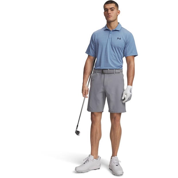 Steel / White - Under Armour - Matchplay Tapered Shorts Men's