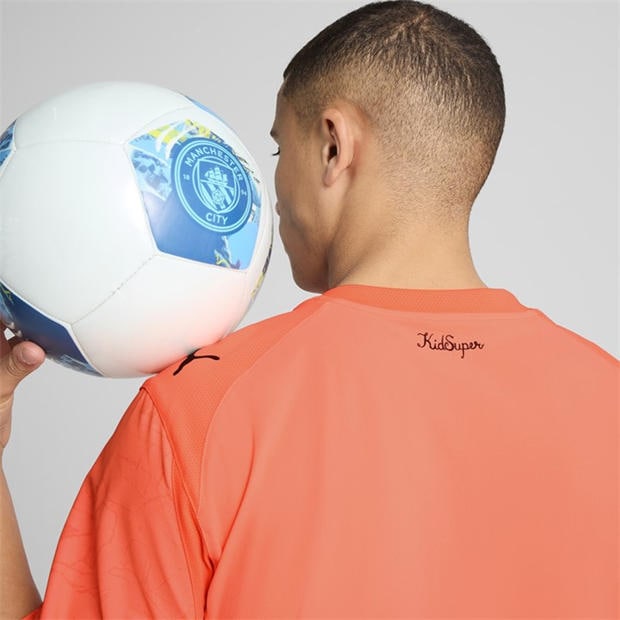 Neon Sun - Puma - x KidsSuper Manchester City Authentic Away Shirt 2025 2026 Mens