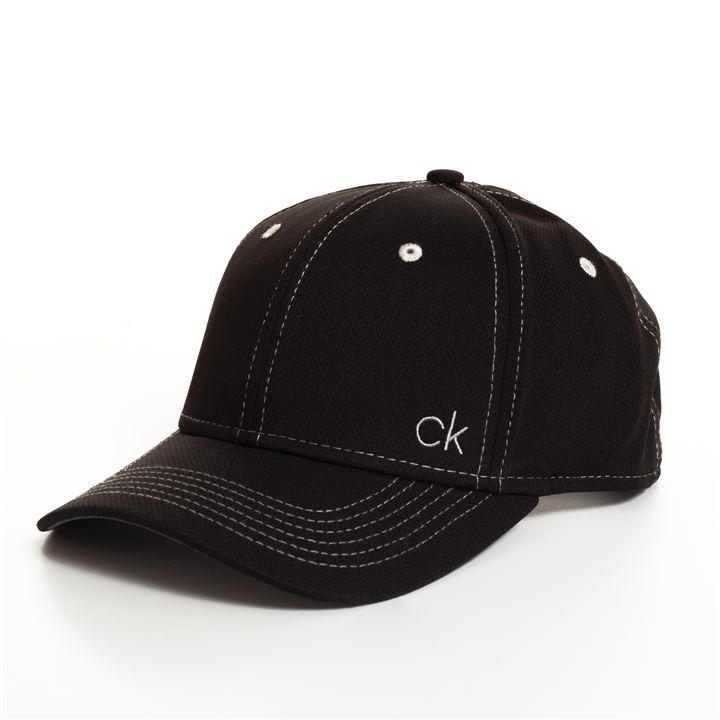 Calvin Klein Golf Men's Black Calvin Ck Golf Performance Mesh Cap in Size Mens, Sports Direct