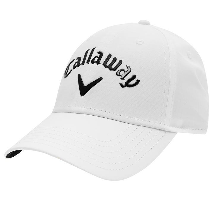 Callaway Men's White Logo Cap in Size Mens, Sports Direct
