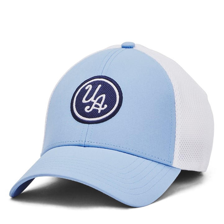 Under Armour Men's Blue Under Iso Chill Driver Mesh Cap in Size M - L, Sports Direct