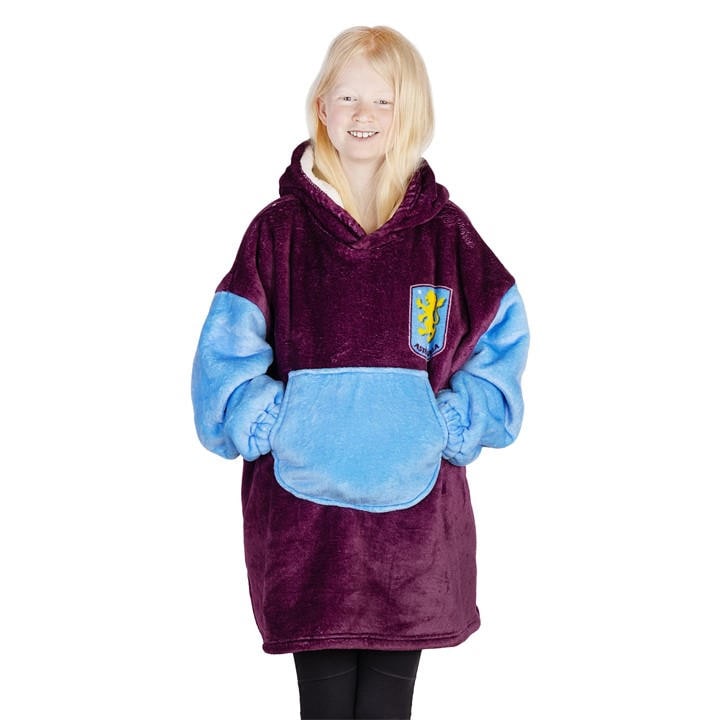 Team Kids Football Officially Licensed Sherpa Fleece Hoodie For Kids, Sports Direct