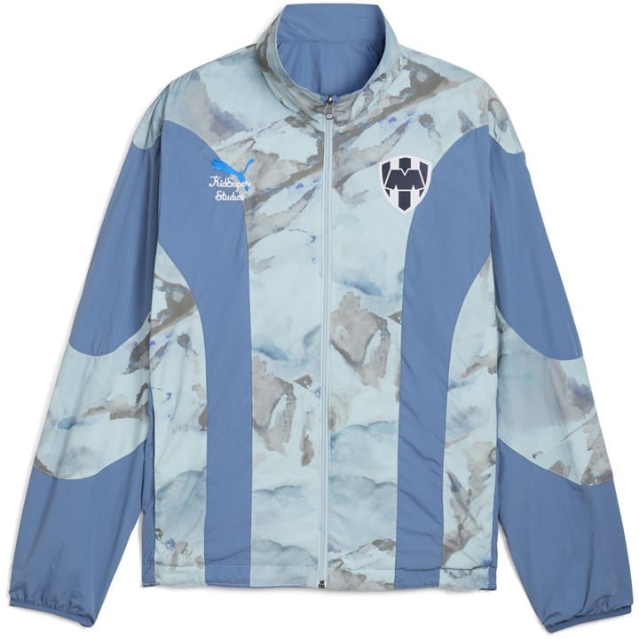 Puma Men's Blue Cf Monterrey Licensed Rain Anorak Jacket in Size XL, Sports Direct