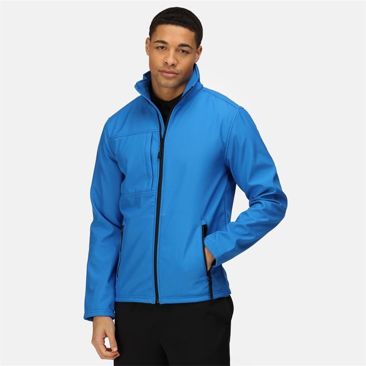 Regatta Men's Blue Octagon Ii Printable 3 Layer Jacket in Size 2XL, Sports Direct