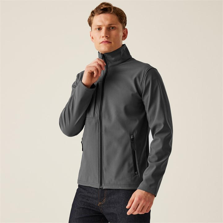 Regatta Men's Black Octagon Ii Printable 3 Layer Jacket in Size M, Sports Direct