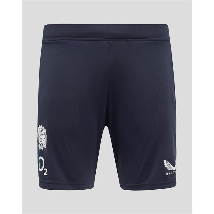 England  Men's   Performance Shorts 2025 , Football by Castore in Size L, Sports Direct