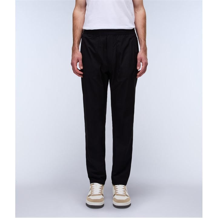 Napapijri Men's Black Tapered Trousers in Size XL, Sports Direct