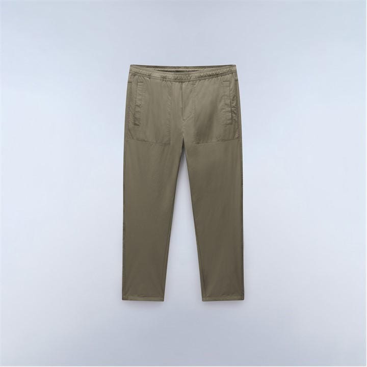 Napapijri Men' Green Tapered Trousers in Size S, Sports Direct